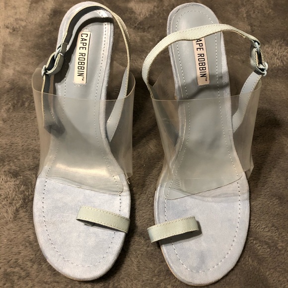 Cape Robbin Sensuous Blue Heels - Size 11 - Picture 5 of 16